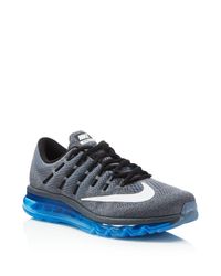 lyst nike air max allacciarsi le scarpe da ginnastica nel 2016 blu per gli uomini lyst nike air max allacciarsi le scarpe da ginnastica nel 2016 blu per gli uomini